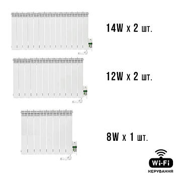 Розумна мобільна система опалення електрична ELECTRO SET 60D WI-FI 6510 Вт