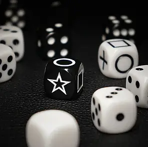 Реквізит для фокусів | Forcing Dice Set (Black), фото 3