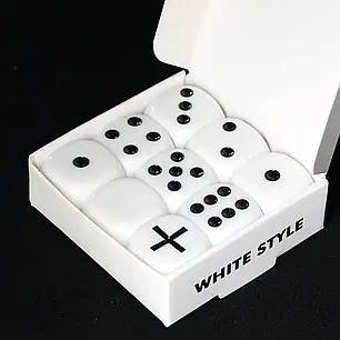 Реквізит для фокусів | Forcing Dice Set (White), фото 1