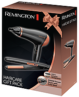 Набор для укладки волос: Фен REMINGTON D3012GP и Выпрямитель волос Remington S1450