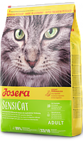 Josera SensiCat 10 кг сухой корм для кошек с чувствительным пищеварением Йозера СенсиКет