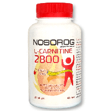 Л карнітин Nosorog L-Carnitine Mega Caps 120 tab