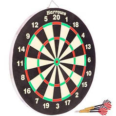 Мішень для гри в дартс Harrows BRISTOW FAMILY DART GAME BOARD JE08D 45см Код JE08D