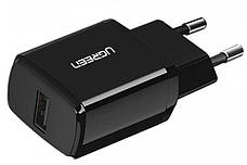 Зарядний пристрій Ugreen ED011 USB Wall Charger 2.1A Чорний, фото 3