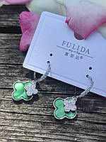 Серьги клевер
