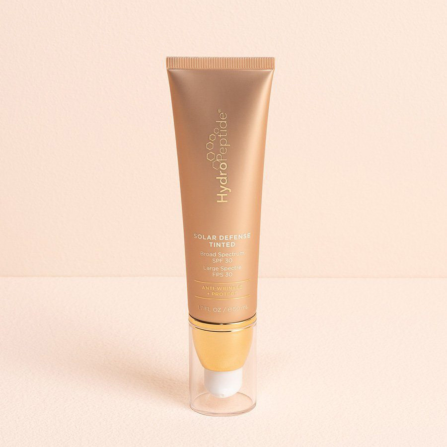 Сонцезахисний крем для обличчя з тонуючим ефектом - HydroPeptide Solar Defense Tinted SPF 30