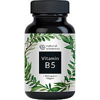 Витамин B5 500 мг Natural Elements – 180 капсул