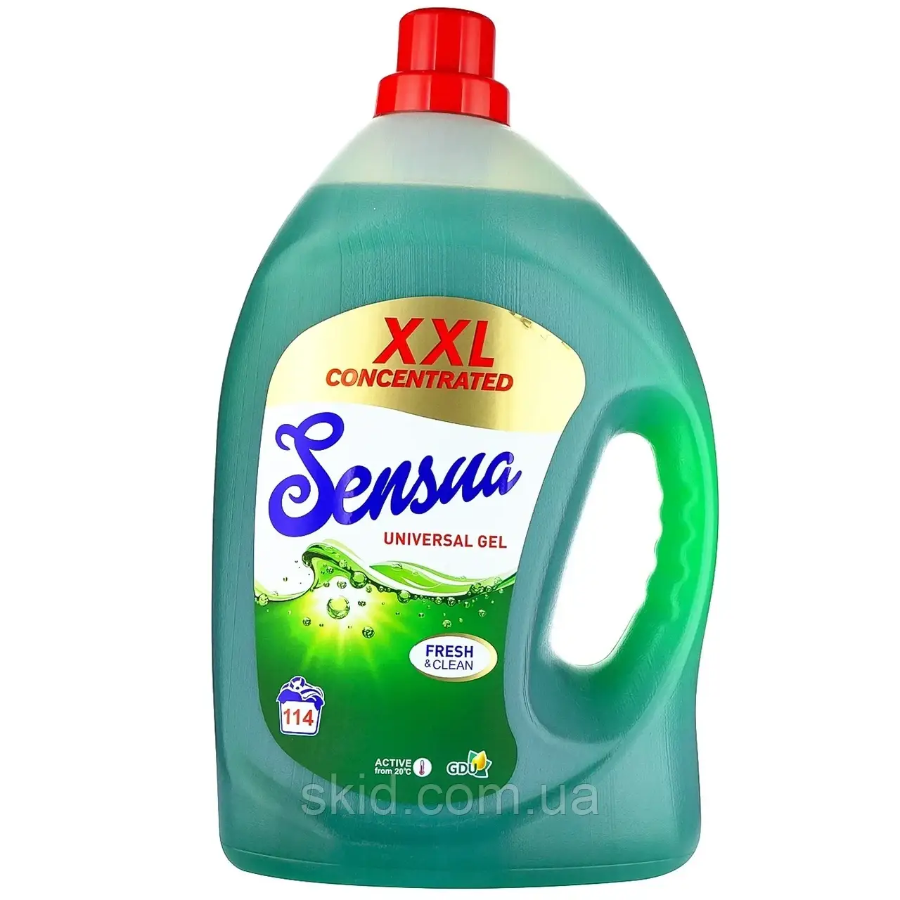 Гель для прання Sensua Universal Gel для всіх типів тканин та кольорів 4 л