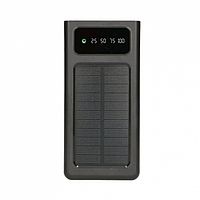 Повербанк Extralink EPB-093 30000 mAh Preto Solar USB-C Black
