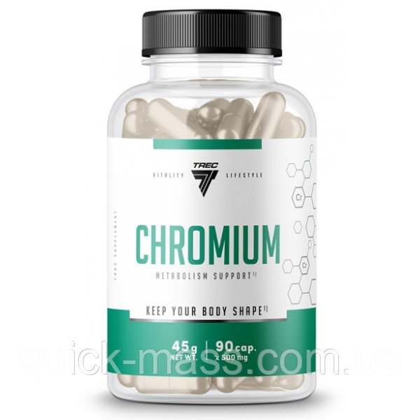 Хром для зменшення апетиту Trec Nutrition Chromium – 90 капс., фото 1