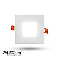 Світильник точковий квадрат 3 Вата 4000k LED врізний