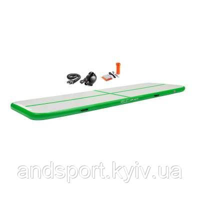 Мат гімнастичний надувний 4FIZJO Air Track Mat 500 x 100 x 15 см 4FJ0366