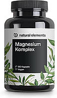 Магниевый комплекс 400 мг Natural Elements 180 капсул