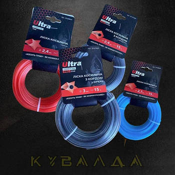 Косильна волосінь і ножі для бензотримерів