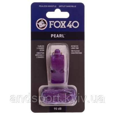 Свисток суддівський пластиковий PEARL FOX40-9703 PEARL кольори в асортименті Код FOX40-9703, фото 2