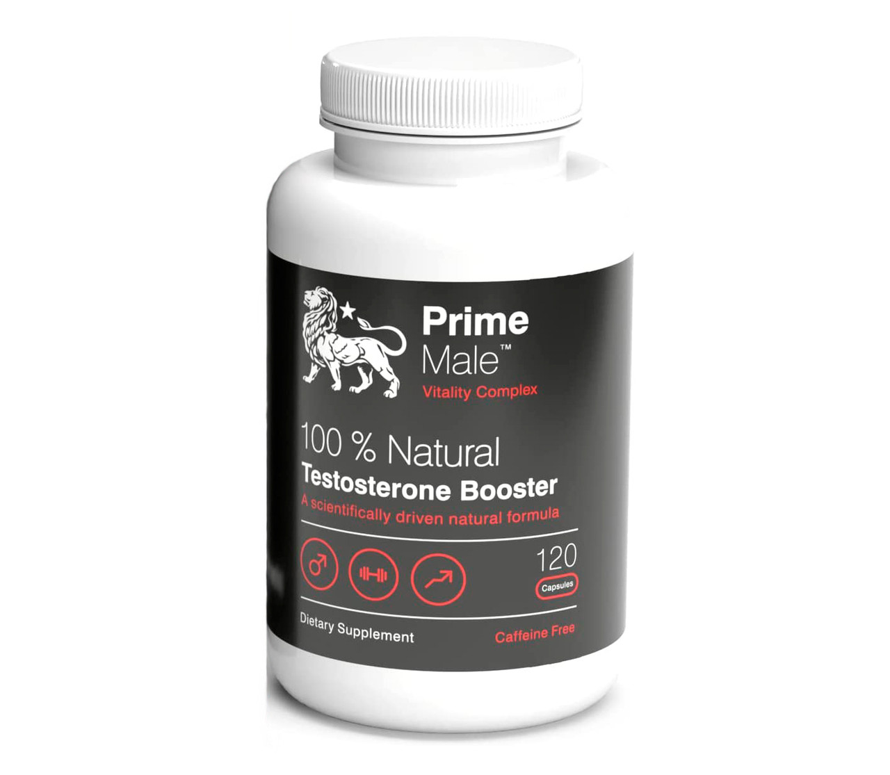 Добавка для підвищення рівня тестостерону Prime Male 4000мг - 120 капсул