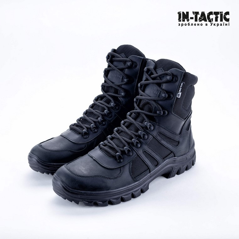 Черевики тактичні "Warrior" BLACK