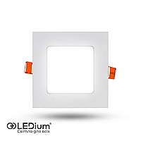 Світильник точковий квадрат 7 Ват 4000k LED врізний