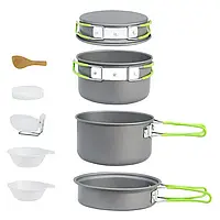 Набор посуды для туризма Cooking Set DS-301 туристическая посуда для активного отдыха Топ