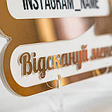 Настінна інстамітка з ПВХ 200х250 мм, фото 4