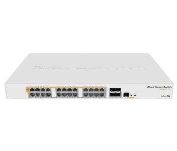 MikroTik CRS328-24P-4S+RM 24-портовий керований PoE