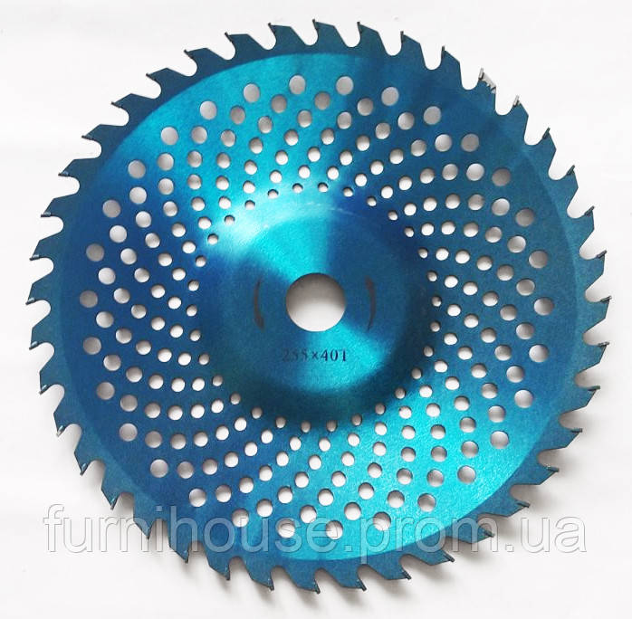 Купити Диск для тримера з побідитовими напайками Тарілка 255х40Т Ніж ...