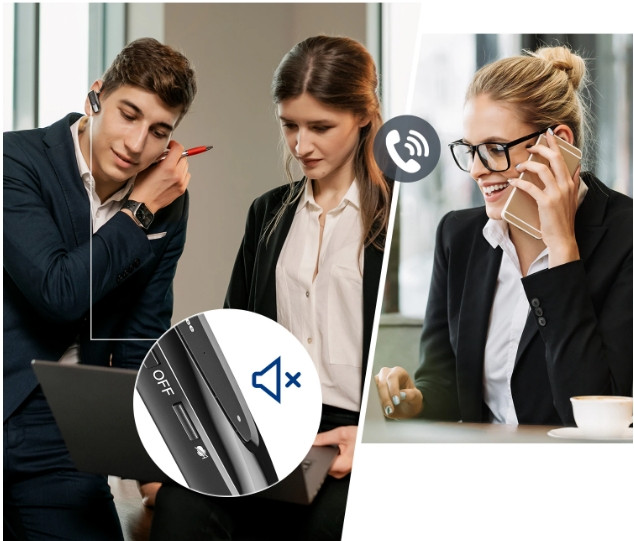 Гарнитура Bluetooth New Bee LC-B45 Гарнитура Bluetooth New Bee LC-B45