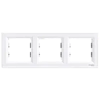 Schneider Electric ASFORA EPH5800321 Рамка 3-місна горизонтальна біла