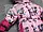 Дитячий р 86 1-1,5 року термокомбінезон зимовий роздільний куртка і штани на овчині для дівчинки зима 5029, фото 2