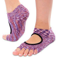 Шкарпетки для йоги з відкритими пальцями SP-Planeta FI-0438-1 розмір 36-41 кольори в асортименті Код FI-0438-1