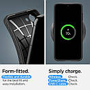 Чохол Spigen для Samsung Galaxy S23 Plus — Liquid Air, Matte Black (ACS05666), фото 3