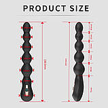 Анальний вібратор Premium anal beads, фото 4