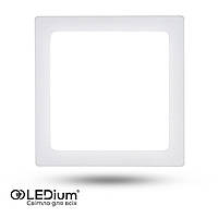 Світильник накладний квадрат 15 4000k Ват LED
