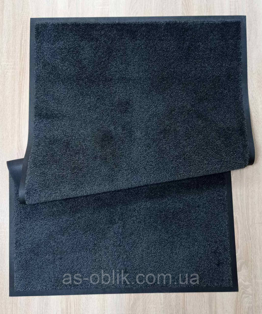 Килимок брудозахисний Iron-Horse Midnight Grey 115х175 см (шипована основа)