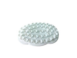 Мильниця для мила у ванну силіконова на присосках GP-105 10*7 cm