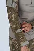 Убакс Combat tactical, боевая рубашка, Мембранная еластичная ткань. Камуфляж хаки