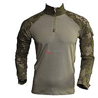 Убакс Combat tactical, бойова сорочка, Мембранна еластична тканина. Камуфляж хакі