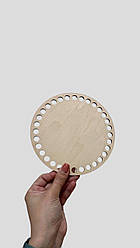 Дерев'яне дно із фанери, коло, 16см