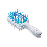 Расчёска Hollow Comb White-Blue