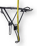 Багажник Ardis 26" АЛ під дискові гальма, чорний, фото 2