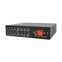 Активний 8-канальний приймач ATIS AL-1208 UHD відеосигналу та живлення через UTP