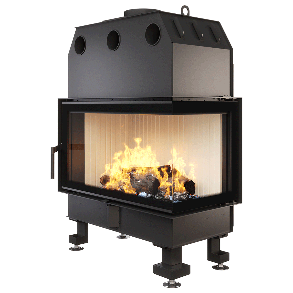 Камінна топка кутова SAVEN Energy 85х50х47R (17,0 kW) ECO
