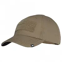 Тактическая бейсболка мужская Rip Stop/ Мужская летняя кепка Pentagon/ Кепка для военных с липучками/ Койот