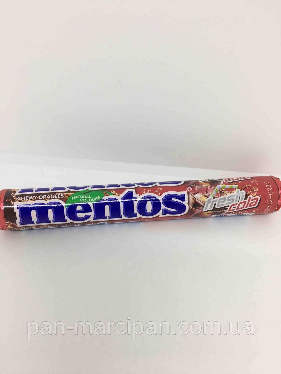 Жувальні драже Mentos Fresh Cola 37,5 г