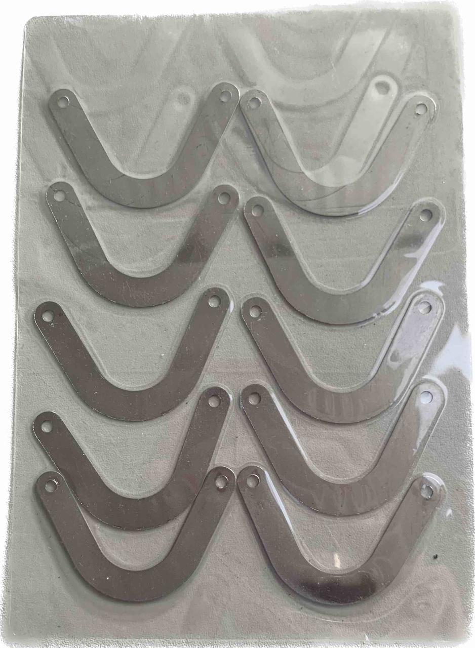 Клапана в головку циліндра "підкова" (1аркуш,10шт) для компресора