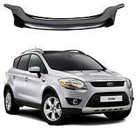 Дефлектор капота мухобойка на Ford Kuga 2008-2013 (Форд Куга) EuroCap