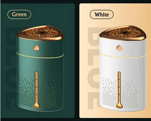 Зволожувач повітря ультразвуковий і нічник Heavy Fog Humidifier, 1000 мл, USB/ 8496