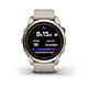 Смарт-годинник Garmin Fenix 7S Pro - Sapphire Solar Edition - ніжно-золотистий зі світло-пісочним ремінцем, фото 8