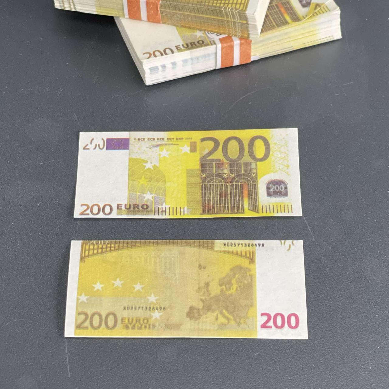Сувенірні гроші "200 євро", міні, Сувенирные деньги "200 евро"