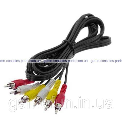 Кабель тюльпаны 3RCA to 3RCA 3.0m (Atcom)